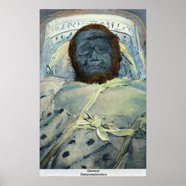Visa general Ossipumphnoferu Mummy Poster (Framsidan)