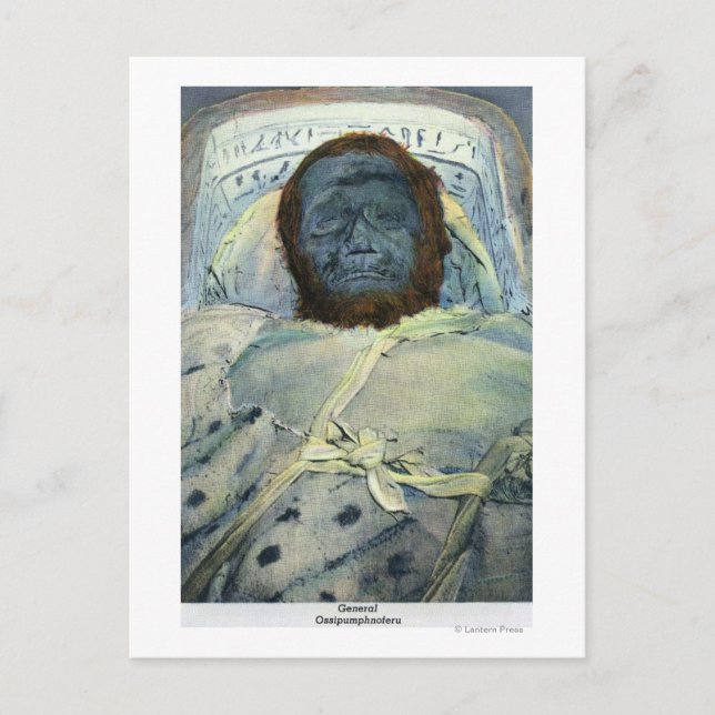 Visa general Ossipumphnoferu Mummy Vykort (Framsida)