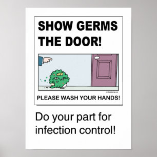 Visa Germs the Door poster