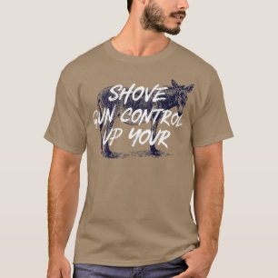 Visa Gun-kontroll upp din Donkey T Shirt
