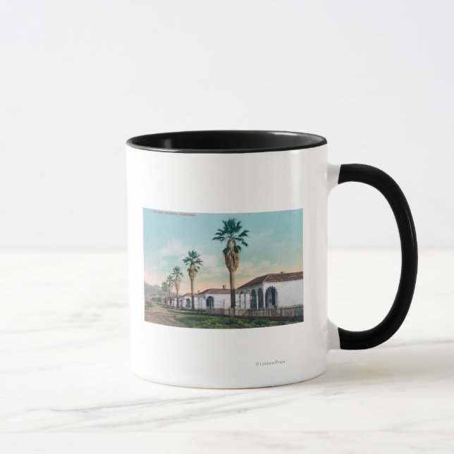 Visa Handflatan RowCalistoga, CA Mugg (Höger)