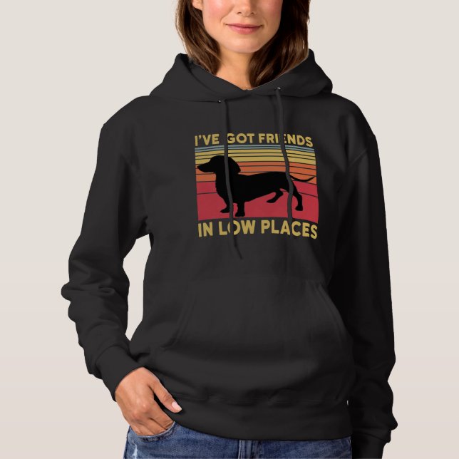 Visa har vänner i låg ställen t shirt (Framsida)