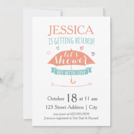 Visa henne med Kärlek - Inbjudningskort för möhipp