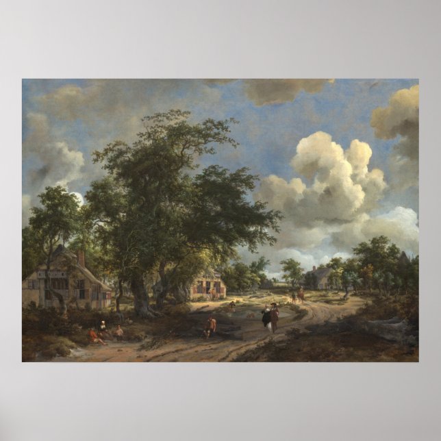 Visa High Road - Meindert Hobbema Fine Art Poster (Framsidan)