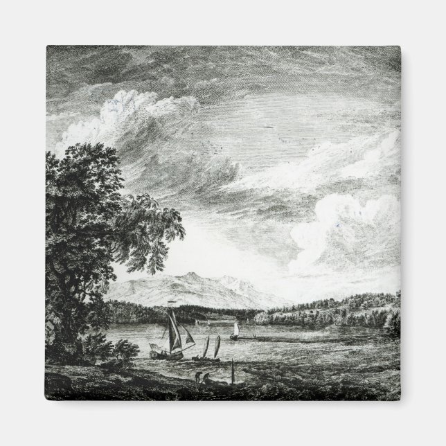 Visa Hudsons flod Pakepsey Magnet (Framsidan)