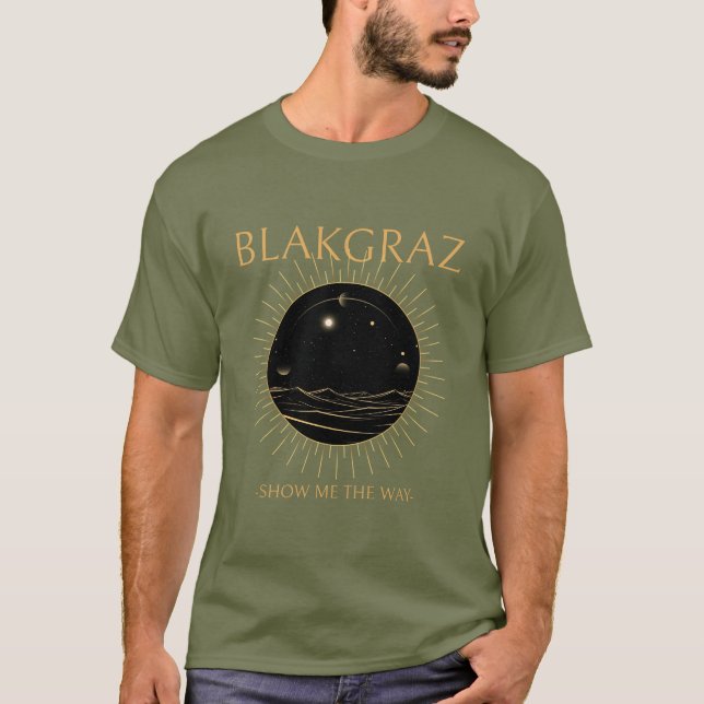 Visa hur Blakgraz-Manarnas värde är T Shirt (Framsida)