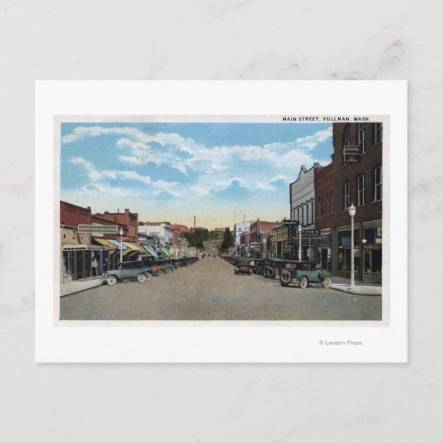 Visa huvudgata 3 vykort (Framsida)