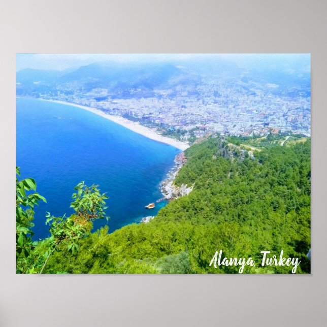 Visa i Alanya, Turkiet Poster (Framsidan)