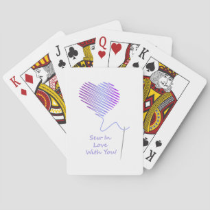 Visa i Kärlek med dig Casinokort