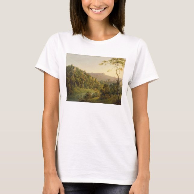 Visa i Matlock Dale, Tittar Mot Black Sten E Tee Shirt (Framsida)