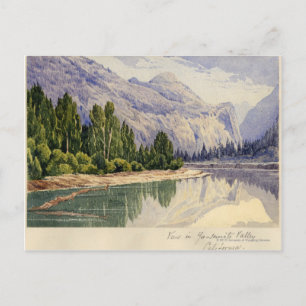 Visa i Yo-Semite Valley California Vykort