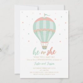 Visa inbjudan för Gender av luftballong