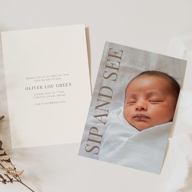Visa inbjudan till babyvisningsprogrammet (Skapare uppladdad)