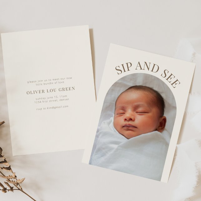 Visa inbjudan till babyvisningsprogrammet (Skapare uppladdad)