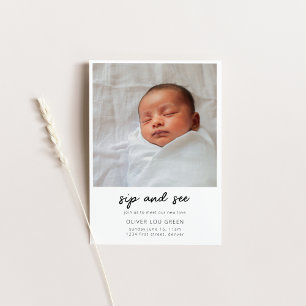 Visa inbjudan till babyvisningsprogrammet