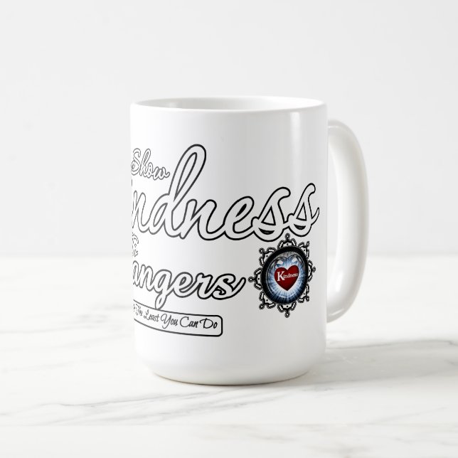 Visa indness till Strangers Kaffemugg (Framsida höger)