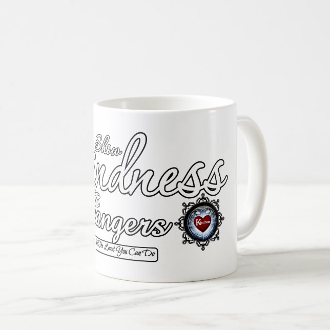 Visa indness till Strangers Kaffemugg (Framsida höger)