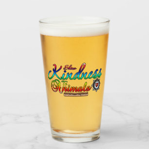 Visa indness to Animals Rainbow Typography Glaskopp