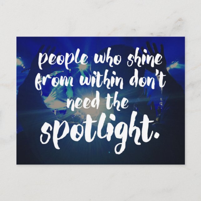 Visa inom citatet vykort (Framsida)