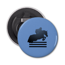 Visa jumper som rensar ett hinder. flasköppnare