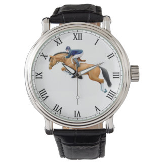 Visa jumping Horse Equestrian Watch Armbandsur