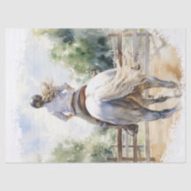 Visa Jumpning Evating Horse Decoupage