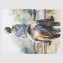 Visa Jumpning Evating Horse Decoupage