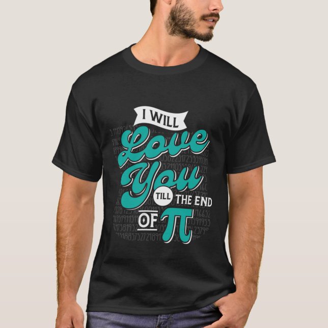 Visa Kärlek med den här PI-dagen T Shirt (Framsida)