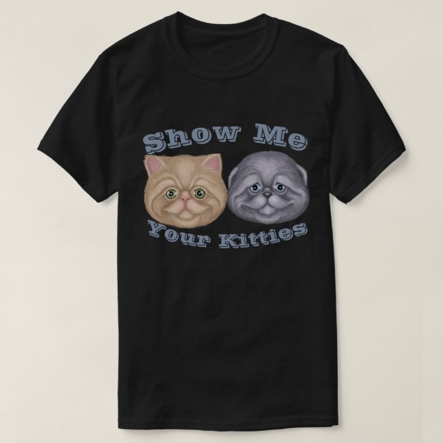 Visa Kattunge T-Shirt (Design framsida)