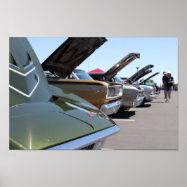 Visa klassiskt bilmärke Poster