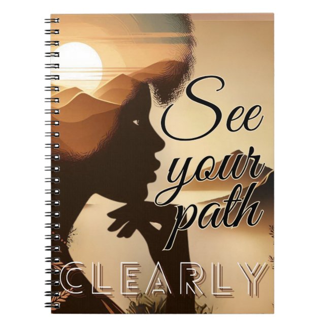 Visa korrigeringen tydligt anteckningsbok (Framsidan)