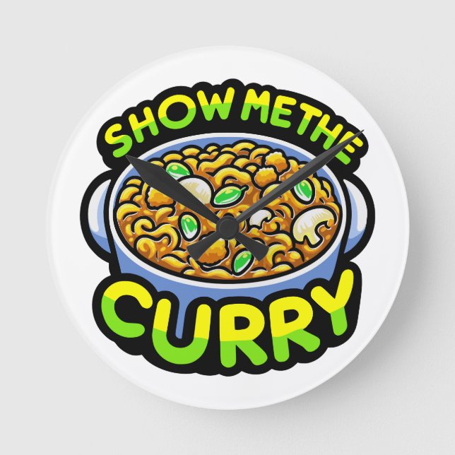 Visa korven rund klocka (Framsida)