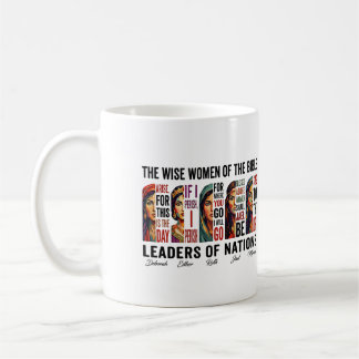 Visa kvinnor i bibeln ledare kaffemugg