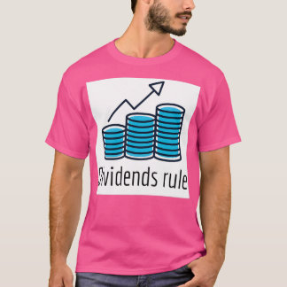 Visa linjeregelblått t shirt