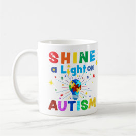 VISA LJUS PÅ AUTISM KAFFEMUGG