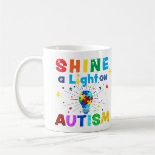 VISA LJUS PÅ AUTISM KAFFEMUGG