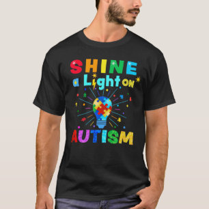 VISA LJUS PÅ AUTISM T SHIRT