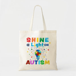 VISA LJUS PÅ AUTISM TYGKASSE