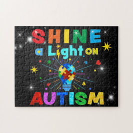 VISA Ljuset på AUTISM Pussel