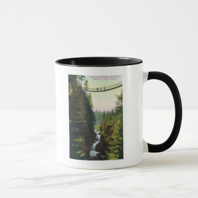 Visa Lynn Canyon Suspension Bridge Mugg (Höger)