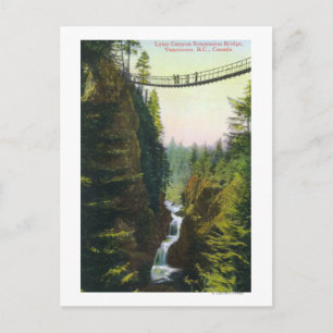Visa Lynn Canyon Suspension Bridge Vykort