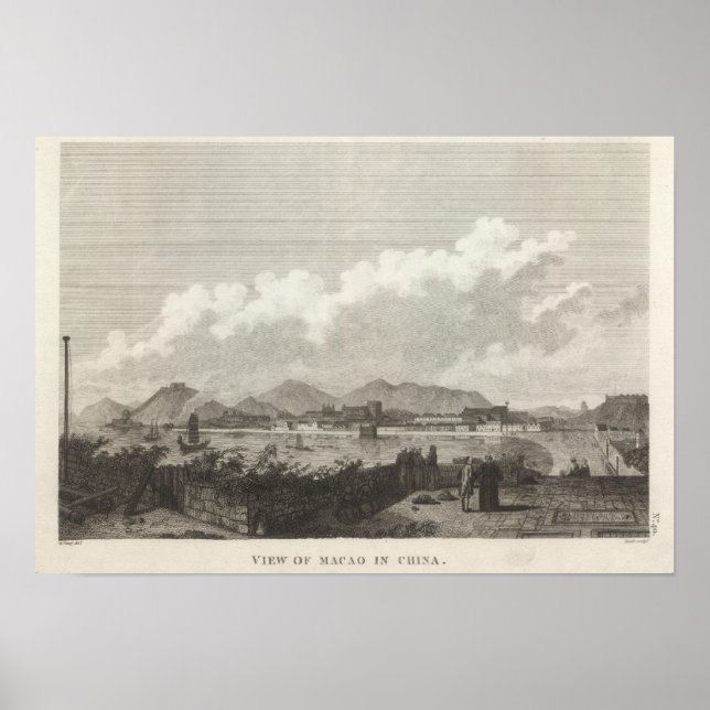 Visa Macao i China Poster (Framsidan)