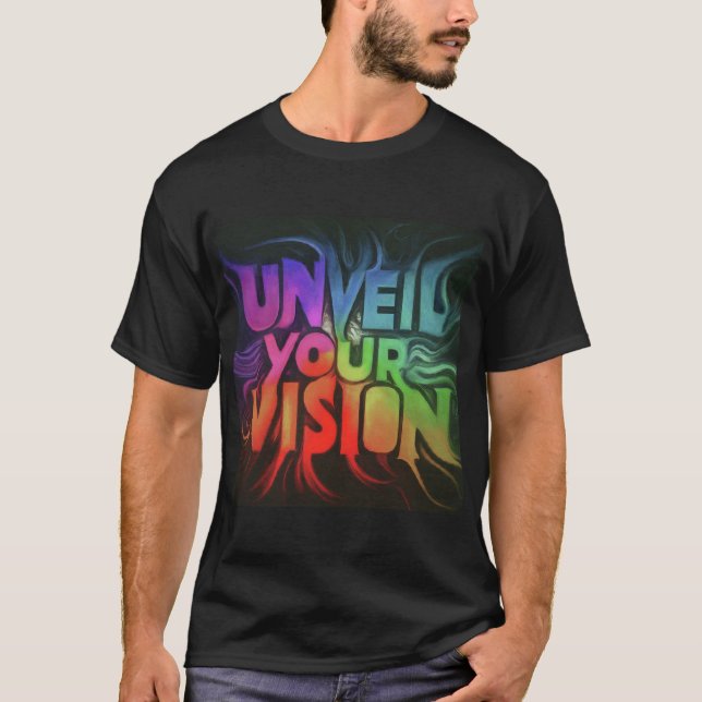 Visa manarna för din vision t shirt (Framsida)
