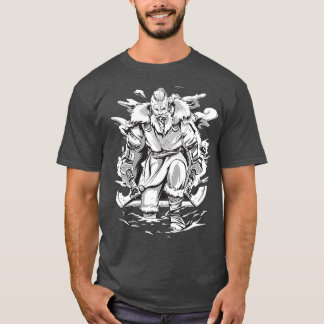 Visa med 2 axlar t shirt
