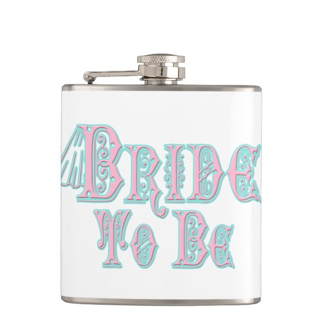 Visa med slöja, Rosa och glödtyp Fickplunta (Framsidan)