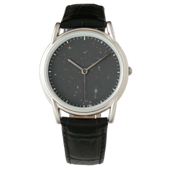 Visa mellan Pisces & Andromeda Constellations Armbandsur (Framsida)
