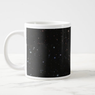 Visa mellan Pisces & Andromeda Constellations Jumbo Mugg