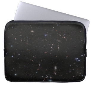Visa mellan Pisces & Andromeda Constellations Laptop Fodral