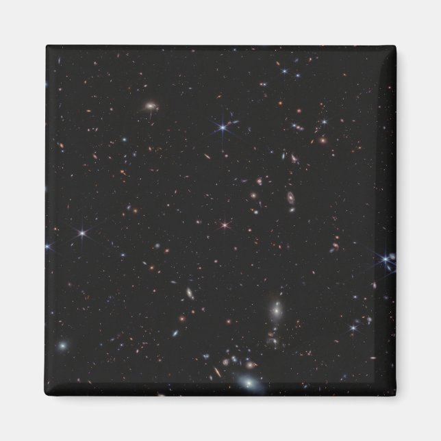 Visa mellan Pisces & Andromeda Constellations Magnet (Framsidan)