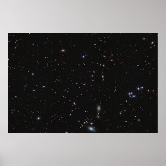 Visa mellan Pisces & Andromeda Constellations Poster (Framsidan)